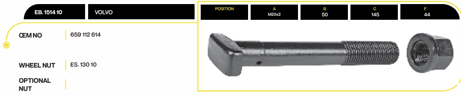 BİJON İSPİT T 145 MM  